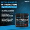 PEScience High Volume Stim-Free Pre Workout, Nitric Oxide Booster with L Citrulline & L Arginine Nitrate, Non-Stim Preworkout for Men and Women, 36 Scoops, Melon Berry Twist view 3