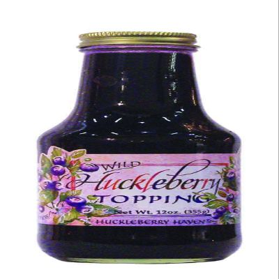 Huckleberry Topping, 12oz