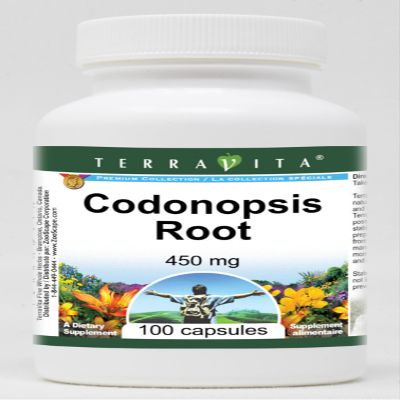 Codonopsis Root - 450 mg (100 Capsules, ZIN: 516591) - 3 Pack