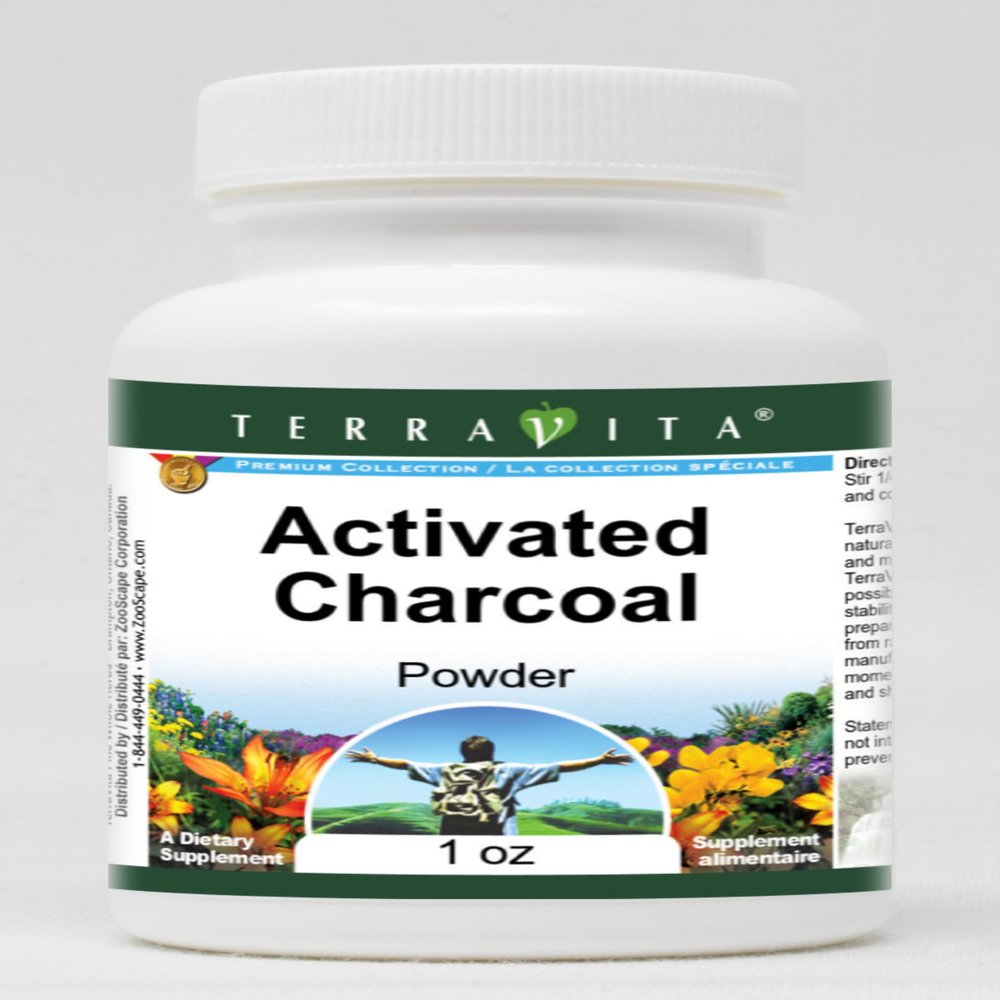 Activated Charcoal Powder (1 oz, ZIN: 510654) - 3 Pack
