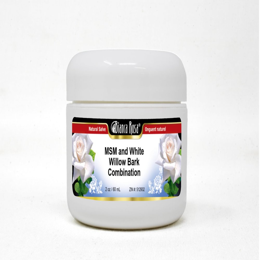 Bianca Rosa MSM and White Willow Bark Combination - Salve Ointment (2 oz, ZIN: 512932) - 2 Pack