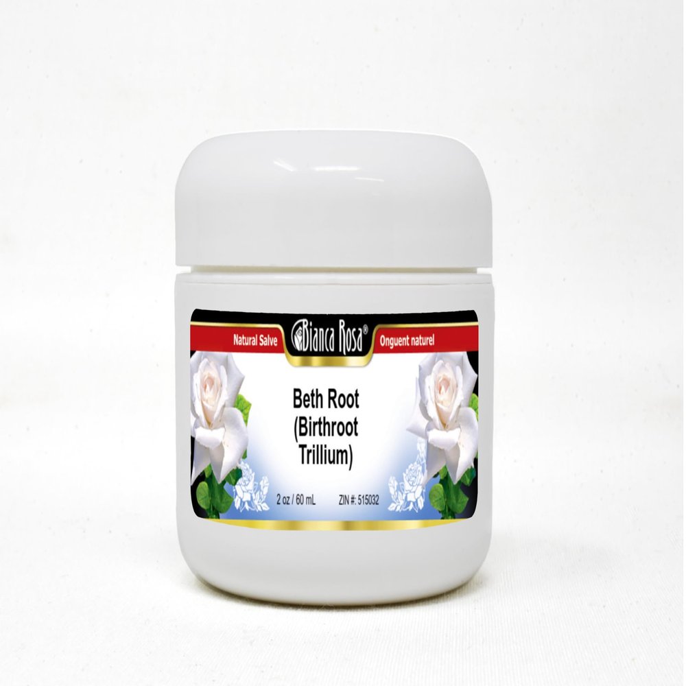 Bianca Rosa Beth Root (Birthroot Trillium) - Salve Ointment (2 oz, ZIN: 515032) - 2 Pack