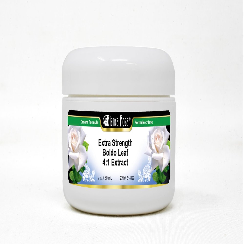 Bianca Rosa Extra Strength Boldo Leaf 4:1 Extract Cream (2 oz, ZIN: 514122) - 2 Pack