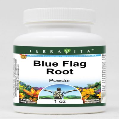 Blue Flag Root Powder (1 oz, ZIN: 516931) - 3 Pack