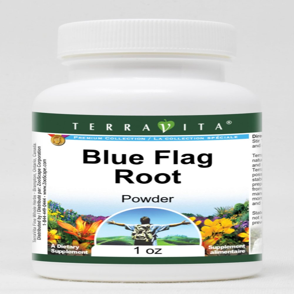 Blue Flag Root Powder (1 oz, ZIN: 516931) - 3 Pack