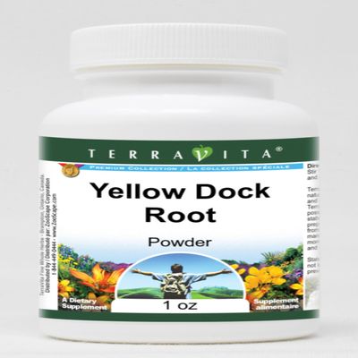 Yellow Dock Root Powder (1 oz, ZIN: 510802) - 3 Pack
