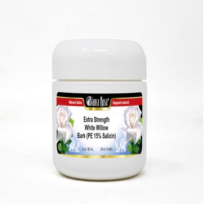 Bianca Rosa Extra Strength White Willow Bark (PE 15% Salicin) - Salve Ointment (2 oz, ZIN: 514283) - 2 Pack