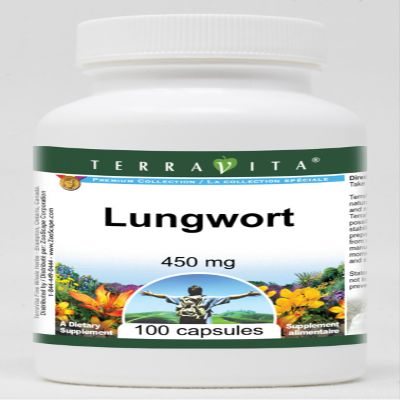 Lungwort - 450 mg (100 Capsules, ZIN: 513728) - 3 Pack
