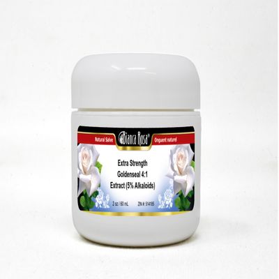 Bianca Rosa Extra Strength Goldenseal 4:1 Extract (5% Alkaloids) - Salve Ointment (2 oz, ZIN: 514185) - 3 Pack