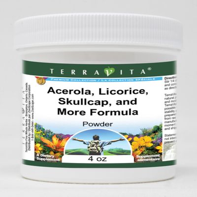 Acerola, Licorice, Skullcap, and More Formula Powder (4 oz, ZIN: 517108) - 3 Pack
