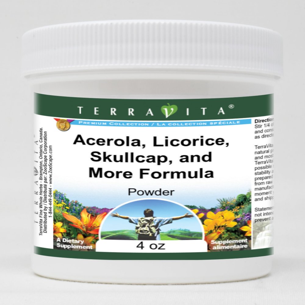 Acerola, Licorice, Skullcap, and More Formula Powder (4 oz, ZIN: 517108) - 3 Pack