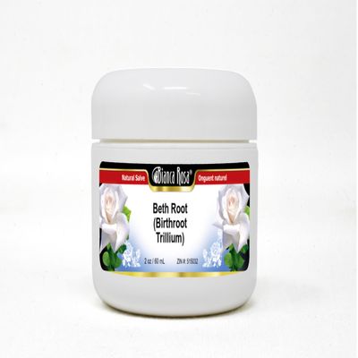 Bianca Rosa Beth Root (Birthroot Trillium) - Salve Ointment (2 oz, ZIN: 515032) - 3 Pack