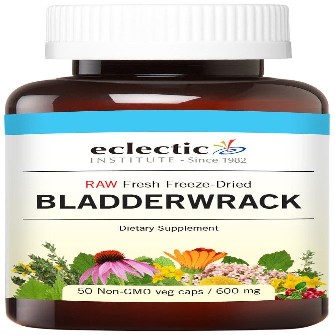 Eclectic Glass Bladder-Wrack FDV, 50 Count