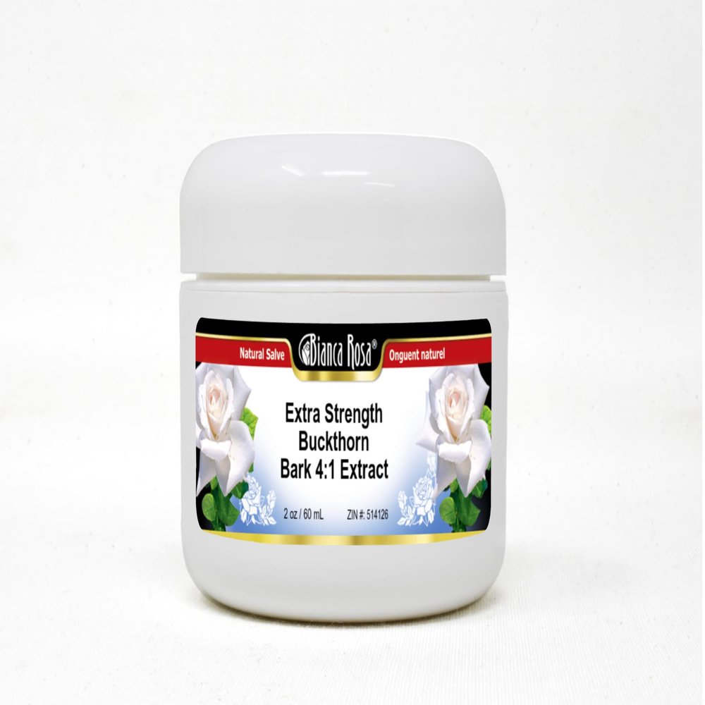 Bianca Rosa Extra Strength Buckthorn Bark 4:1 Extract - Salve Ointment (2 oz, ZIN: 514126) - 2 Pack