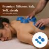 Set of 12 Pieces Professional Silicone Suction Vacuum Cup Body Massage Cellulite Cupping Kit view 4