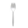 E175020 Empress Medium Weight Spork Polypro White Dense Pack 1000 / cs view 1