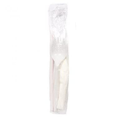 Empress Products E176015 Medium Weight Cutlery Kit Polypro Spork, Milk Straw 5.75", Napkin (Pack of 1000)
