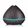400ml Mini Ultrasonic Aroma Essential Oil Diffuser, Wood Grain Cool Mist Humidifier for Office Home Room Study Yoga Spa, 14 Color Lights view 1