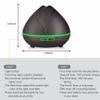 400ml Mini Ultrasonic Aroma Essential Oil Diffuser, Wood Grain Cool Mist Humidifier for Office Home Room Study Yoga Spa, 14 Color Lights view 4