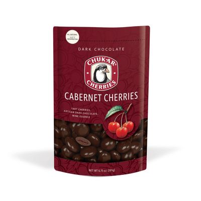 Chukar Cherries Dark Chocolate Cabernet Cherries (Pack of 1)