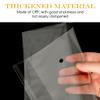 100PCS 9"x 12" Transparent Automatic Sealing Cello/Cellophane Treat Bag Packaging Bags with Self Adhesive Closure for Food Storage Bakery Candies Wrapping Sweets 1.2mil Thick view 4