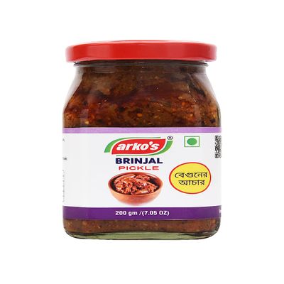 Arkos Homemade Brinjal Pickle, 200g