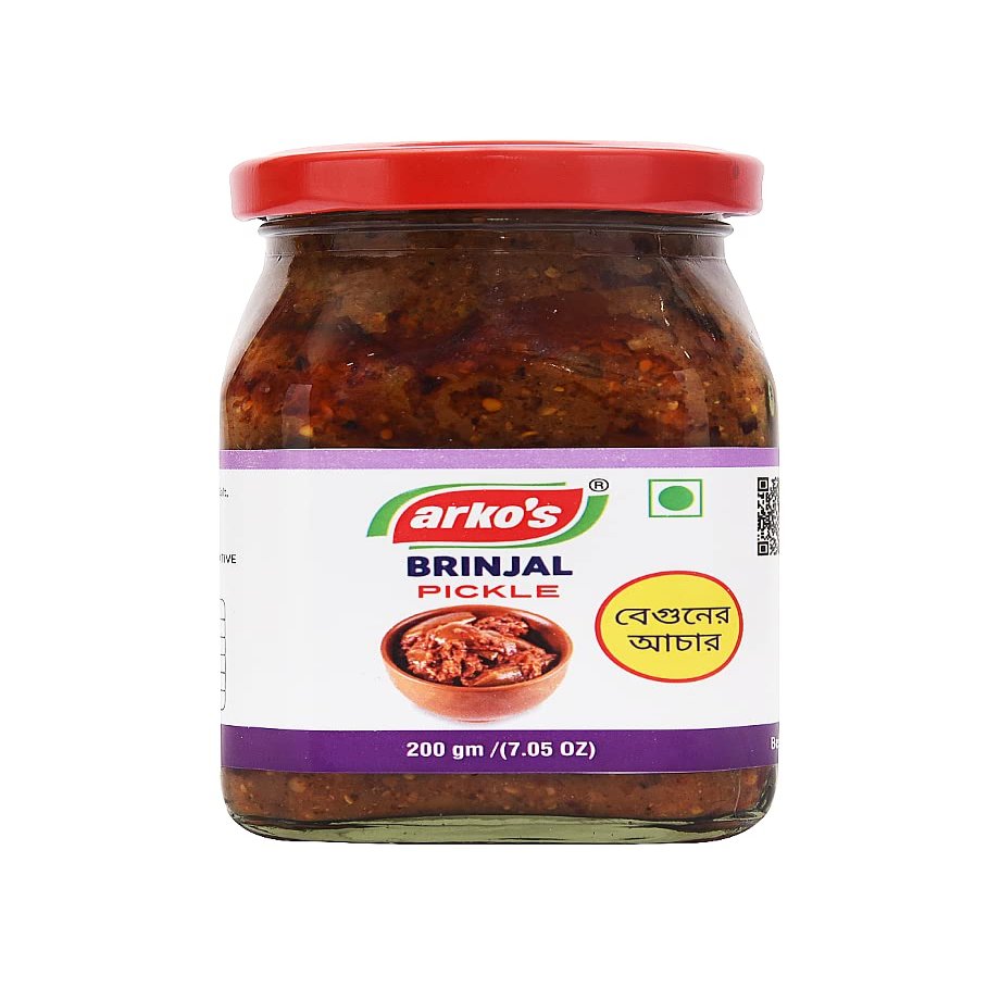 Arkos Homemade Brinjal Pickle, 200g