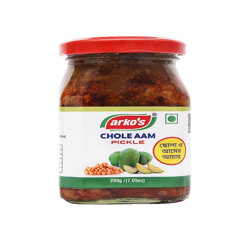 Arkos Chole Aam Pickle Homemade, 200g