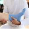 Rainbow Socks - 8 pairs of DIABETIC Elastic Cotton Socks for SWOLLEN FEET, Colorful Mix XS view 2