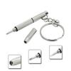 100 pcs Wholesale Mini 3 in 1 Stainless Steel Screwdriver Keychain Precision Eyeglass Repair Tool (100) view 2