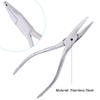 1PC Eyeglasses Pliers, Nose Pad Plier Glasses Repair Assembling & Adjusting Tools for Repair Eyeglasses, Jewelry and Other view 4