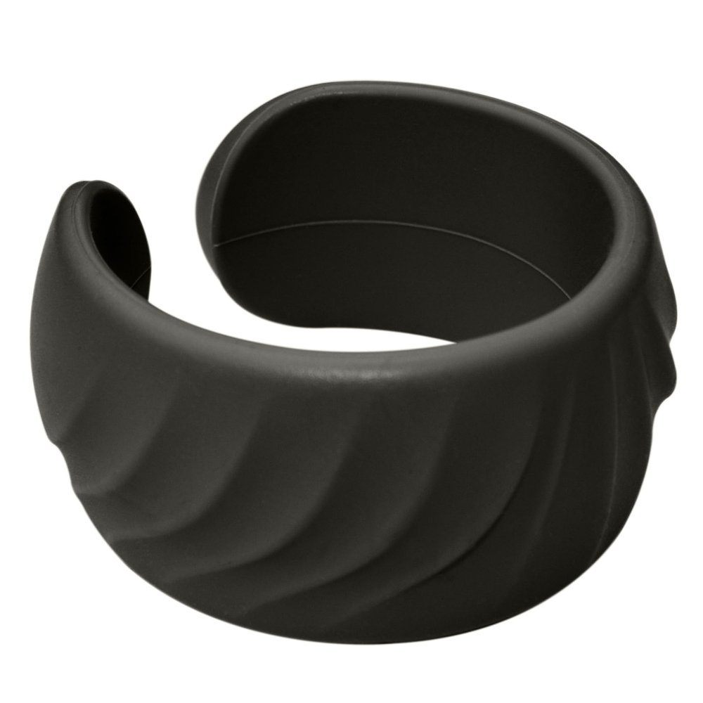 Munchables Teen Cuff - Sensory Chew Bracelet for Teens and Adults (Charcoal)