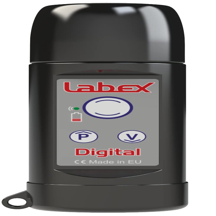 LABEX Digital Electrolarynx Black, Electronic Speaking Device for Laryngectomees, Artificial Larynx by Labex (Great Sound & Adjustable Tone at Economic Price)