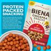 BIENA Chickpea Snacks - Crunchy Roasted Chickpeas - High Fiber Protein Snacks for Adults and Kids - 4-Pack, 5 Ounce Bags - Barbecue view 3