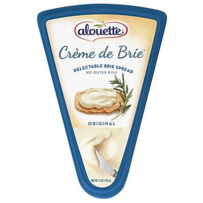 ALOUETTE Creme De Brie Spreadable Cheese, 5 Ounce (Pack of 6)