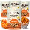 BIENA Chickpea Snacks - Crunchy Roasted Chickpeas - High Fiber Vegan Protein Snacks for Adults and Kids - 4-Pack, 5 Ounce - Habanero view 1