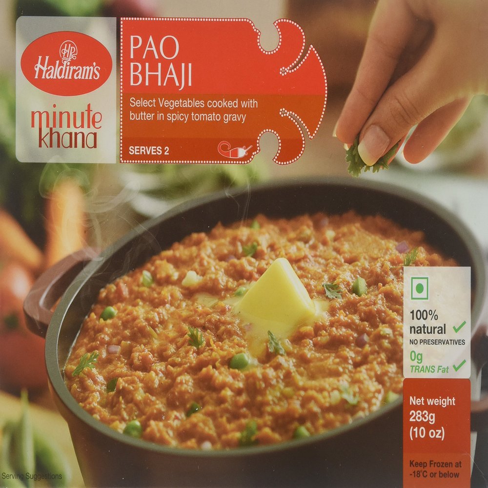 Haldirams, Pao Bhaji, 283 Grams(gm)