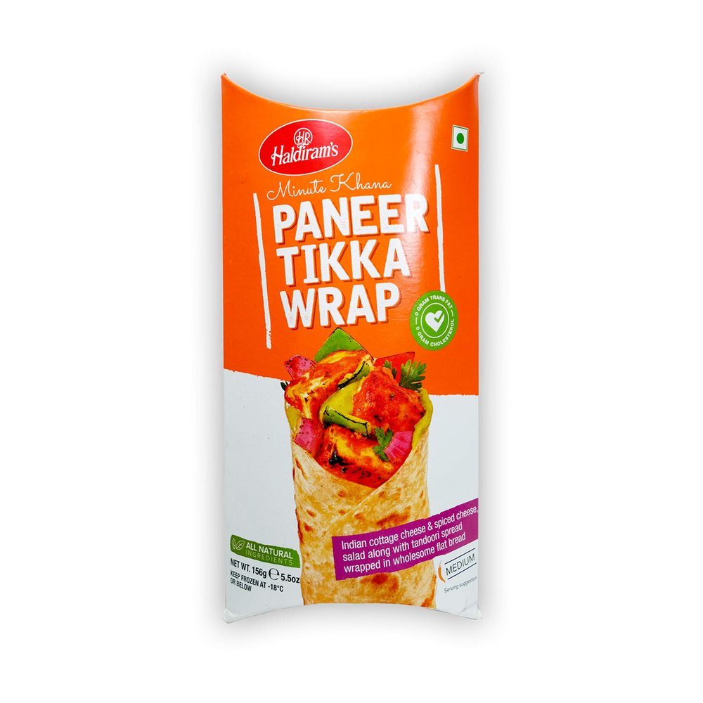 Haldirams, Desi Wraps (Paneer Tikka), 156 Grams(gm)