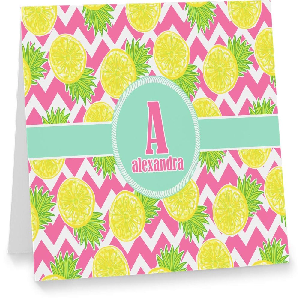 Pineapples Notecards (Personalized)