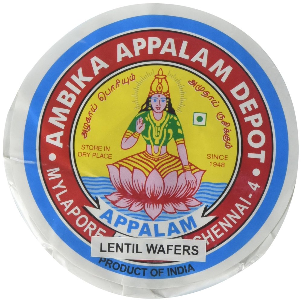 Ambika, Appalam Papad (Cracker), 225 Grams(gm)
