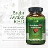 Irwin Naturals Brain Awake RED with Nitric Oxide Booster - 60 Liquid Soft-Gel - Support Brain Health & Optimize Performance - 20 Total Servings view 4