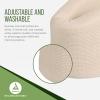 Dynarex Large Cervical Collars, Provides Neck Support for Men and Women, 3" Tall, Polyester & Polyethylene, 1 Case of 10 Collars view 3