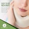 Dynarex Large Cervical Collars, Provides Neck Support for Men and Women, 3" Tall, Polyester & Polyethylene, 1 Case of 10 Collars view 4