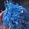 Black Cat Avenue 1 LB Blue Crinkle Cut Paper Shred Filler for Gift Wrap and Basket Filler view 2