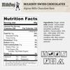 Milkboy Swiss Chocolates - Premium Swiss Alpine Milk Chocolate Extra Creamy Milk Chocolate Snack Bar Size 1.4 oz - GMO Free (10 Pack) view 2