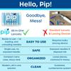 Pip Lancets for Diabetes Testing - 30G x 1.0mm Ultra-Thin Needles - 100 Count Safety Lancets | Single-Use Design for Painless Blood Glucose Testing - No Lancing Device Needed - Blue view 4