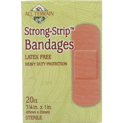 2 Pack of All Terrain Bandages - Strong Strip - 20 Count - Heavy duty protection