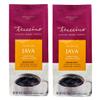 Teeccino Chicory Coffee Alternative - Java - Ground Herbal Coffee Caffeine-Free & Acid Free, Medium Roast, 11 Ounce (2 Pack) view 1