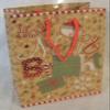 10 Merry & Bright Christmas Gift Bags 9" x 7" view 1