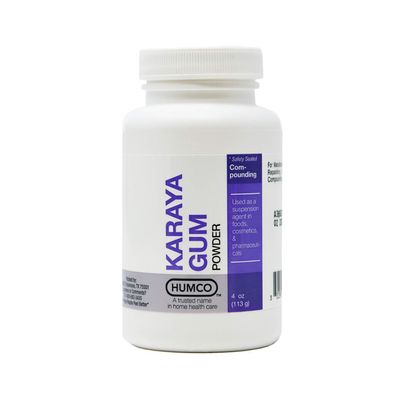 HUMCO 140194001 Karaya Gum NF Powder 4 oz, Shape